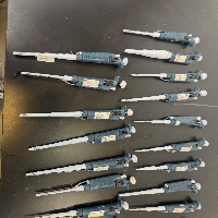 Gilson Pipetman Single Channel Pipettes - Quantity 22 image 0